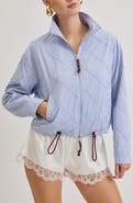 MAUDE CLUB Riley Shirting Stripe Jacket