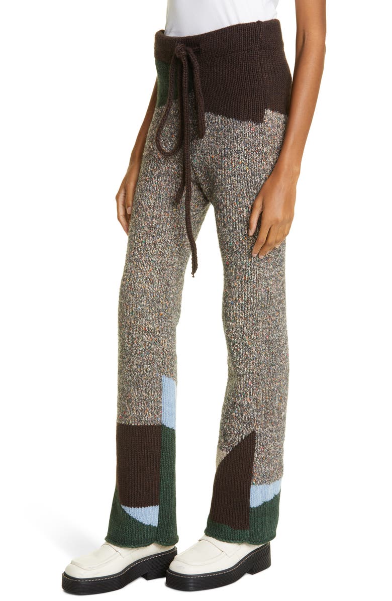 Eckhaus Latta Unisex Ab-Ex Knit Pants, Alternate, color,