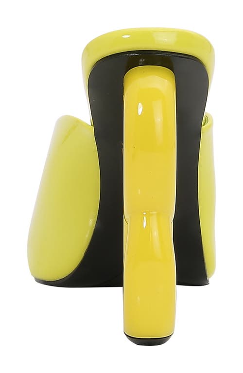Ninety Union Cancun Slide Sandal In Lime