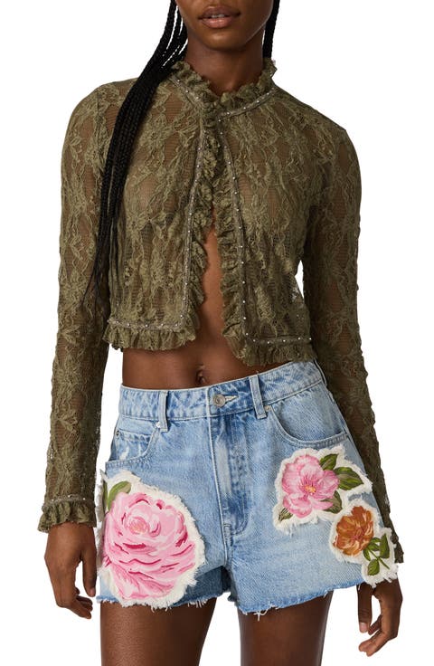 Linden Lace Crop Top