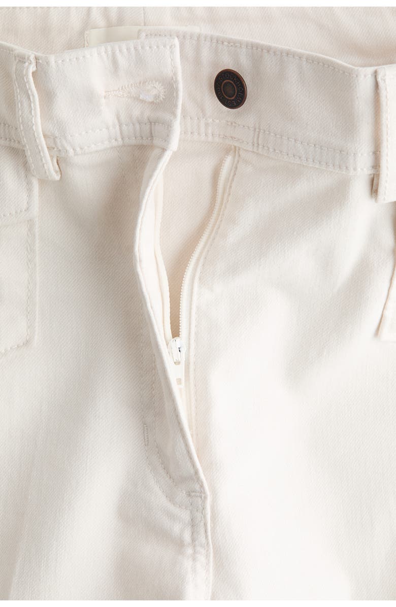 H&M Flared Ankle-length Trousers, Alternate, color, 