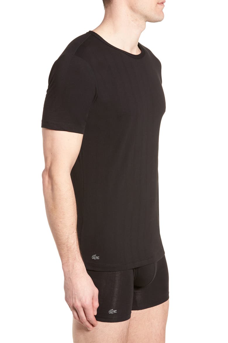 2-Pack Superfine Crewneck T-Shirts, Alternate, color, BLACK