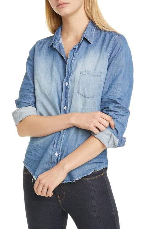 Barry Denim Button-Up Shirt