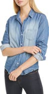 Frank & Eileen Barry Denim Button-Up Shirt