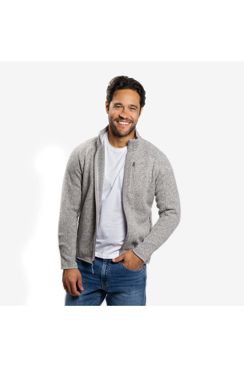 Polartec Fleece Jacket, Alternate, color, Grey
