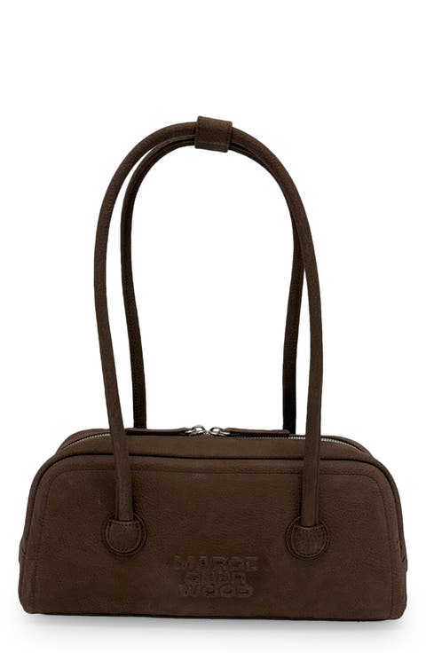 Soft Boston EW Leather Shoulder Bag