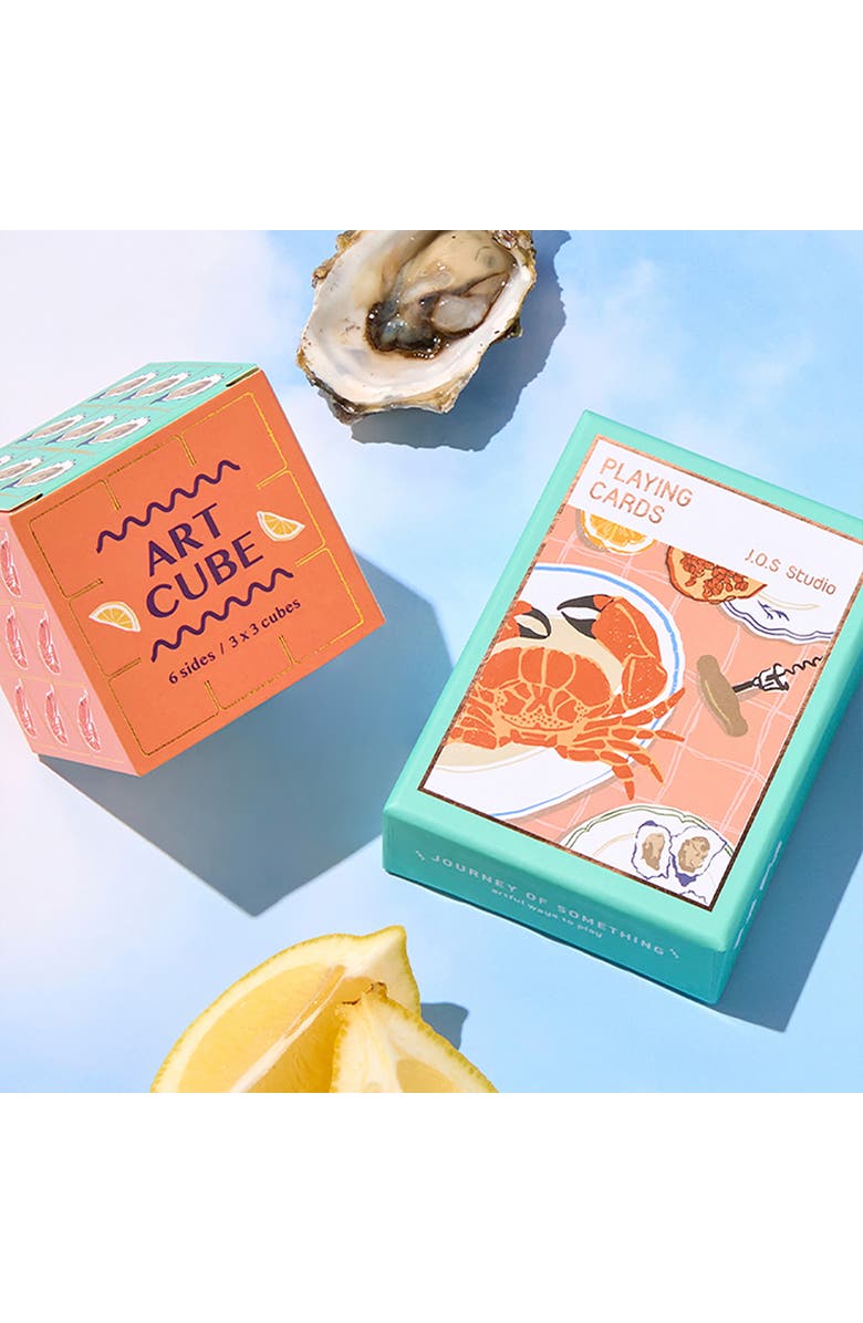 Journey of Something Playing Cards, Mediterranean Summer, Standard 54 Card Deck, Alternate, color, Multicolored