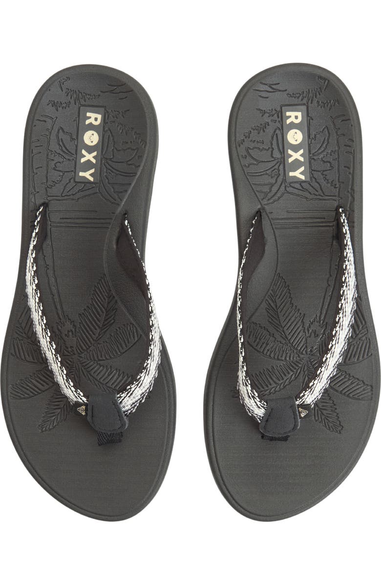 Roxy Gianna II Flip Flop, Alternate, color, Grey Multi