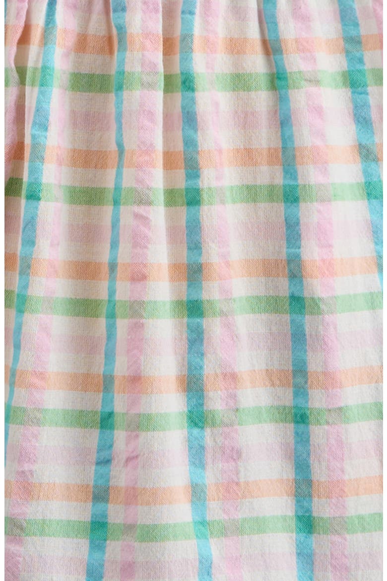 Kids' Ruffle Seersucker Sundress, Alternate, color, PINK ROSEFINCH PICNIC CHECK