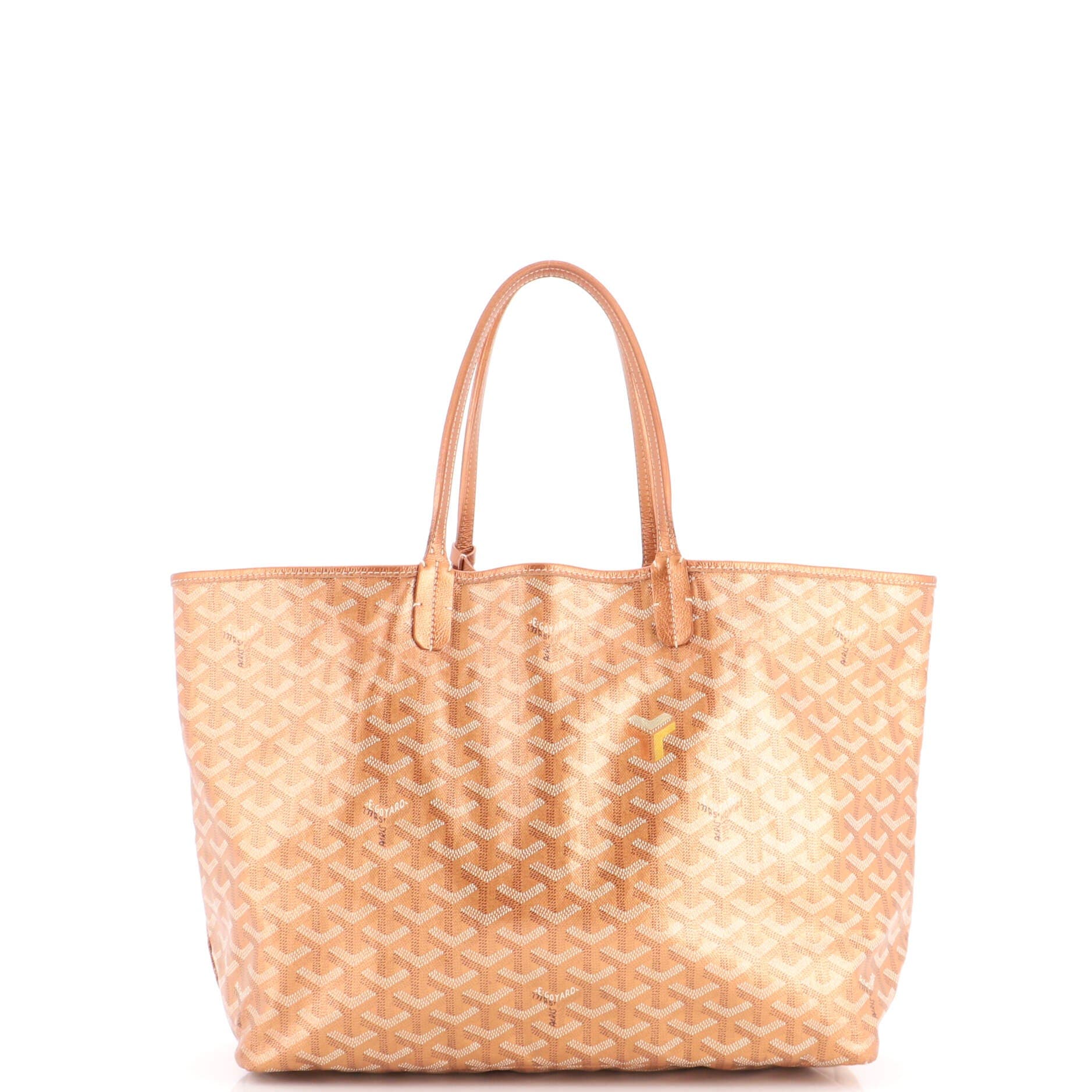 Saint Louis Tote Precious Metals Coated Canvas PM, Main, color, Metallic Silver