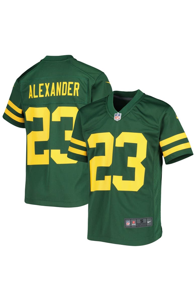 Nike Youth Nike Jaire Alexander Green Green Bay Packers Game Jersey, Main, color,
