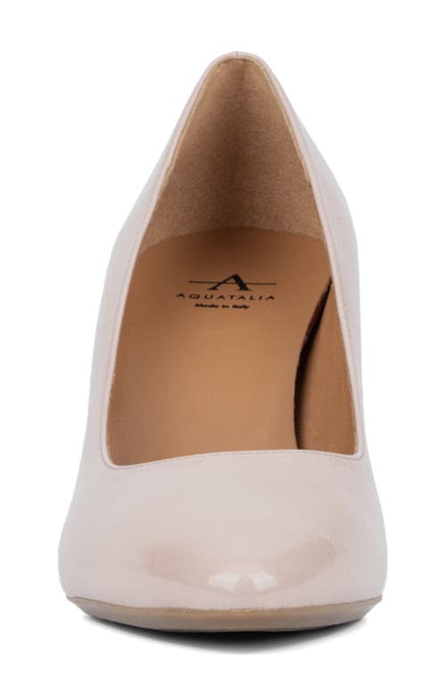 Aquatalia Peony Pointed Toe Pump In Beige