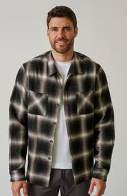 LEISURE LAB Coyote Flannel Button UP