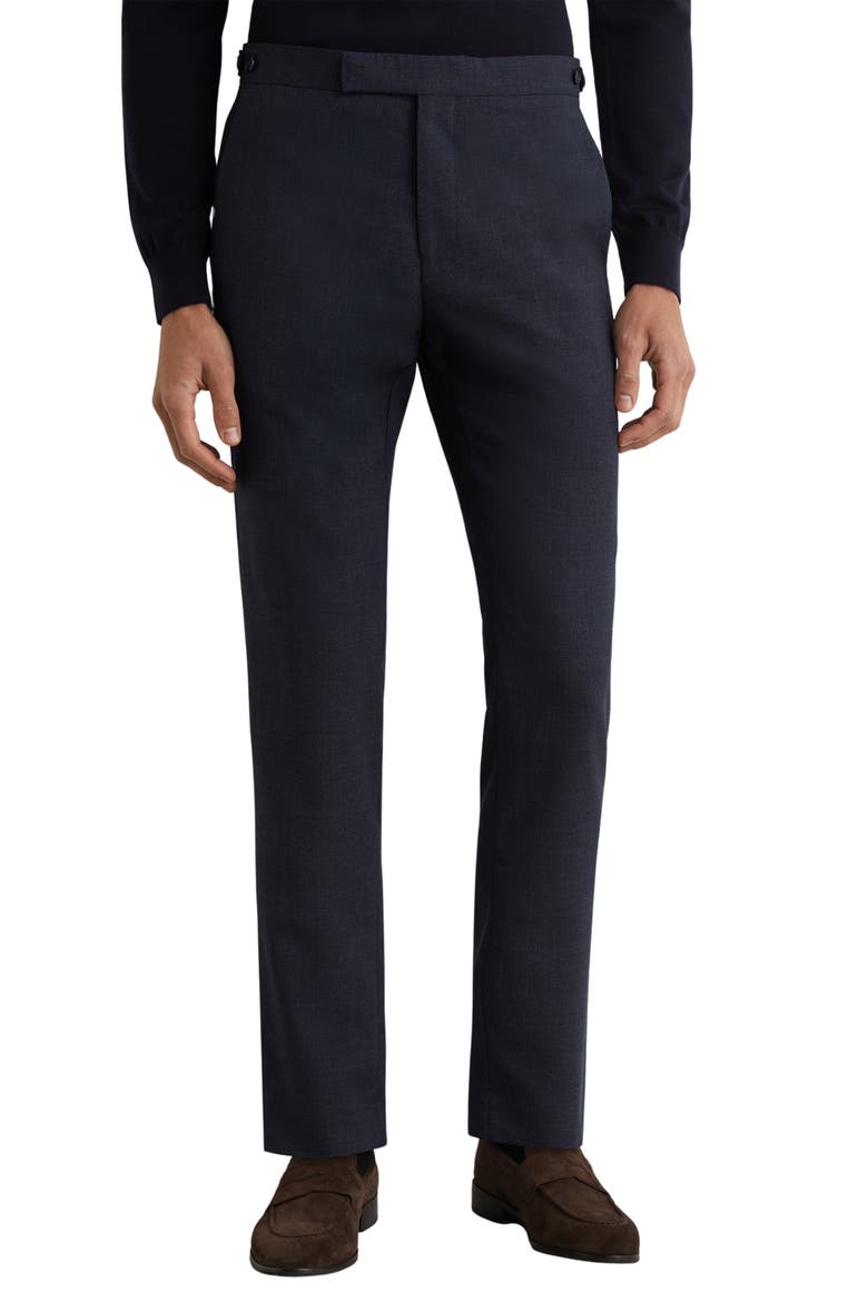 Fibre Wool Dress Pants, Main, color, AIRFORCE BLUE