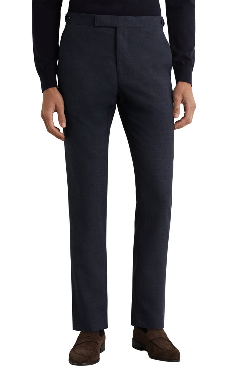Reiss Fibre Wool Dress Pants, Main, color, 
