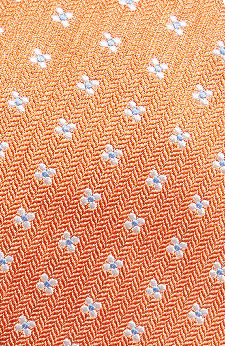 David Donahue Floral Silk Tie, Alternate, color, 