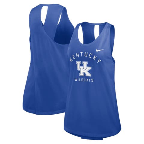 Women's Nike Royal Kentucky Wildcats Primetime Crossback Tank Top