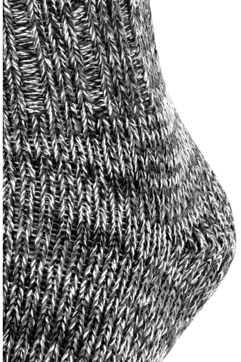 Brooklyn Rib Boot Socks, Alternate, color, BLACK