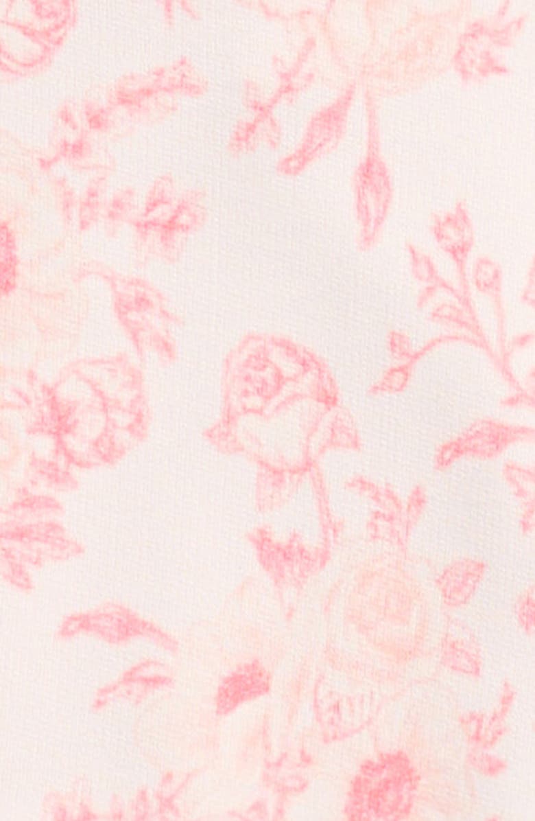 Splendid Cameo Blooms Print Top & Leggings Set, Alternate, color, Shell