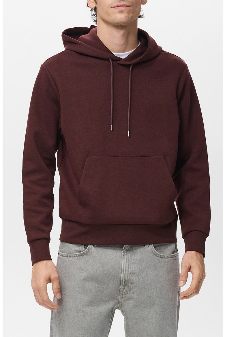 Regular Fit Hoodie, Main, color, WINE