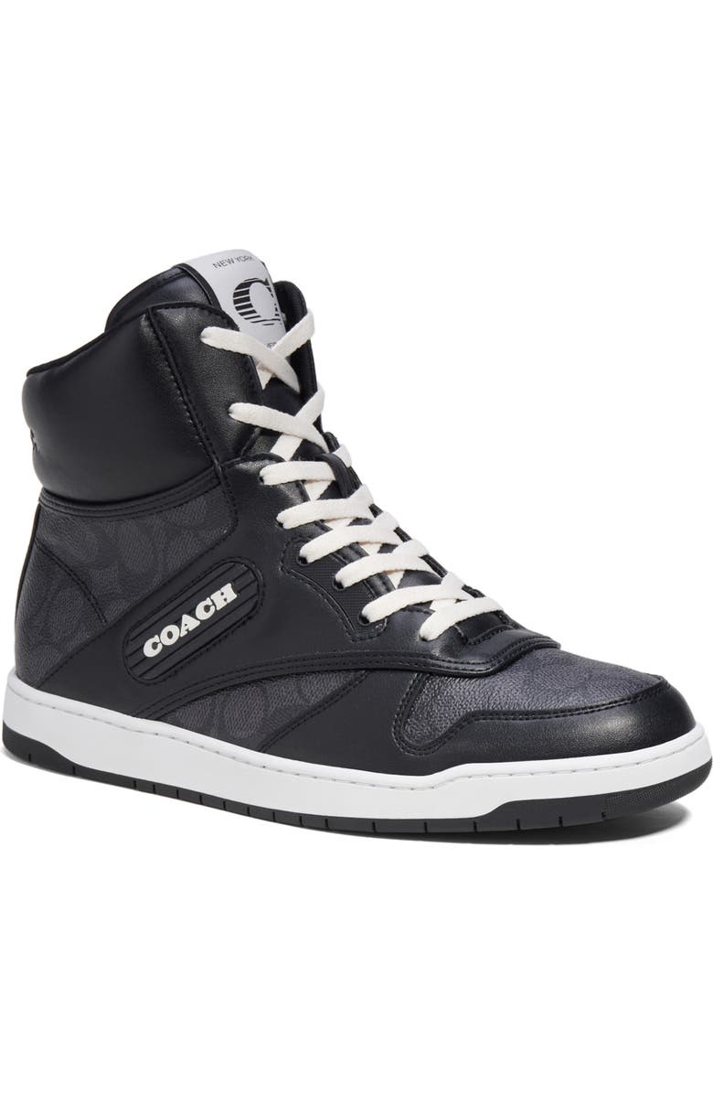 COACH C202 High Top Sneaker, Main, color,