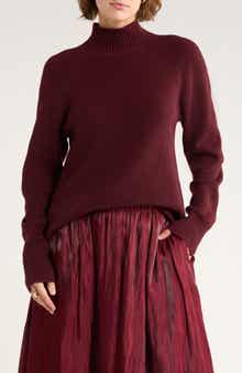 NORDSTROM RACK Raglan Sleeve Mock Neck Sweater