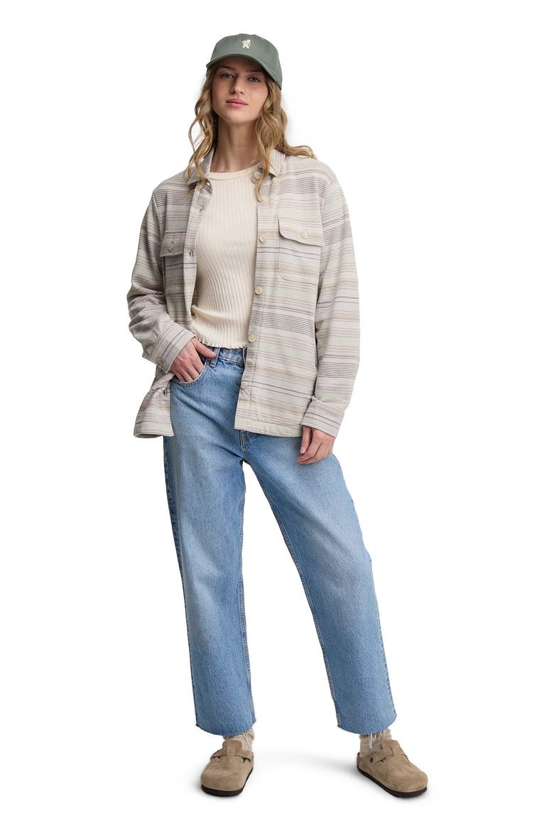 Somerset Shacket, Main, color, Sand Stone Multi Stripe