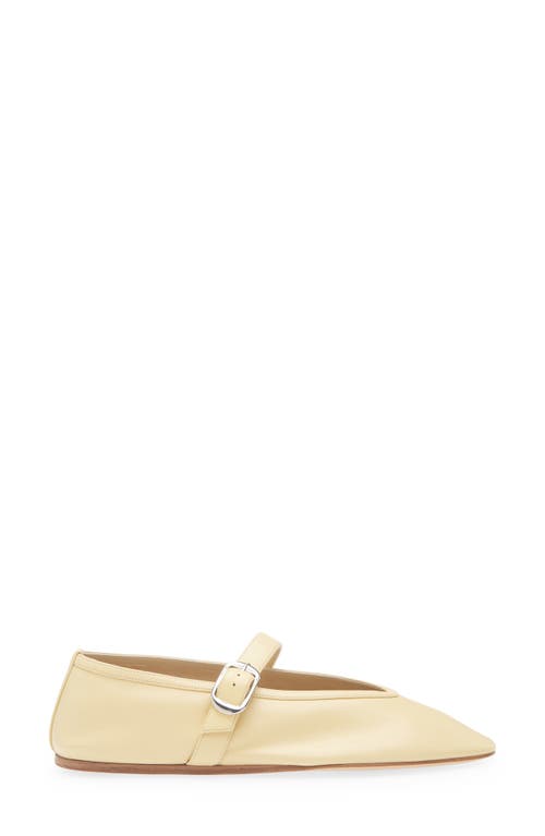Shop Le Monde Beryl Stella Mary Jane Flat In Custard