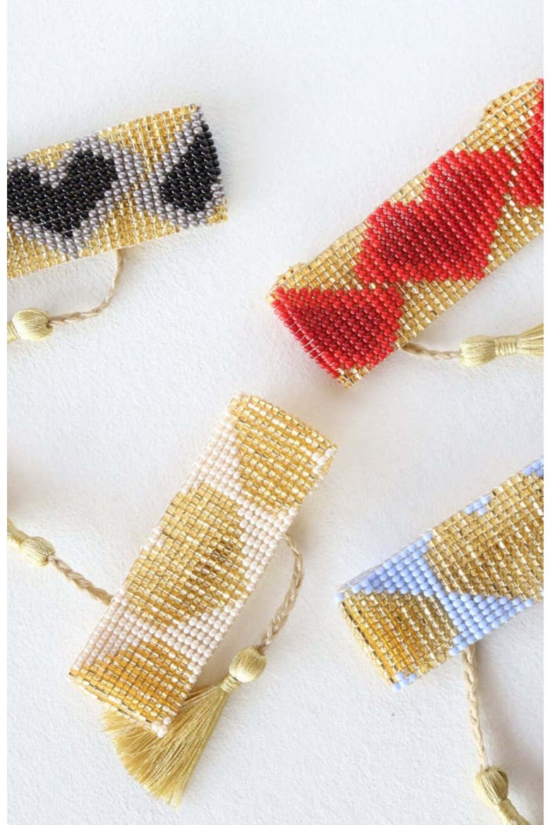 Fuego Earring, Alternate, color, Red