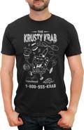 SpongeBob SquarePants Men's SpongeBob SquarePants The Krusty Krab Delivering Number Graphic T-Shirt