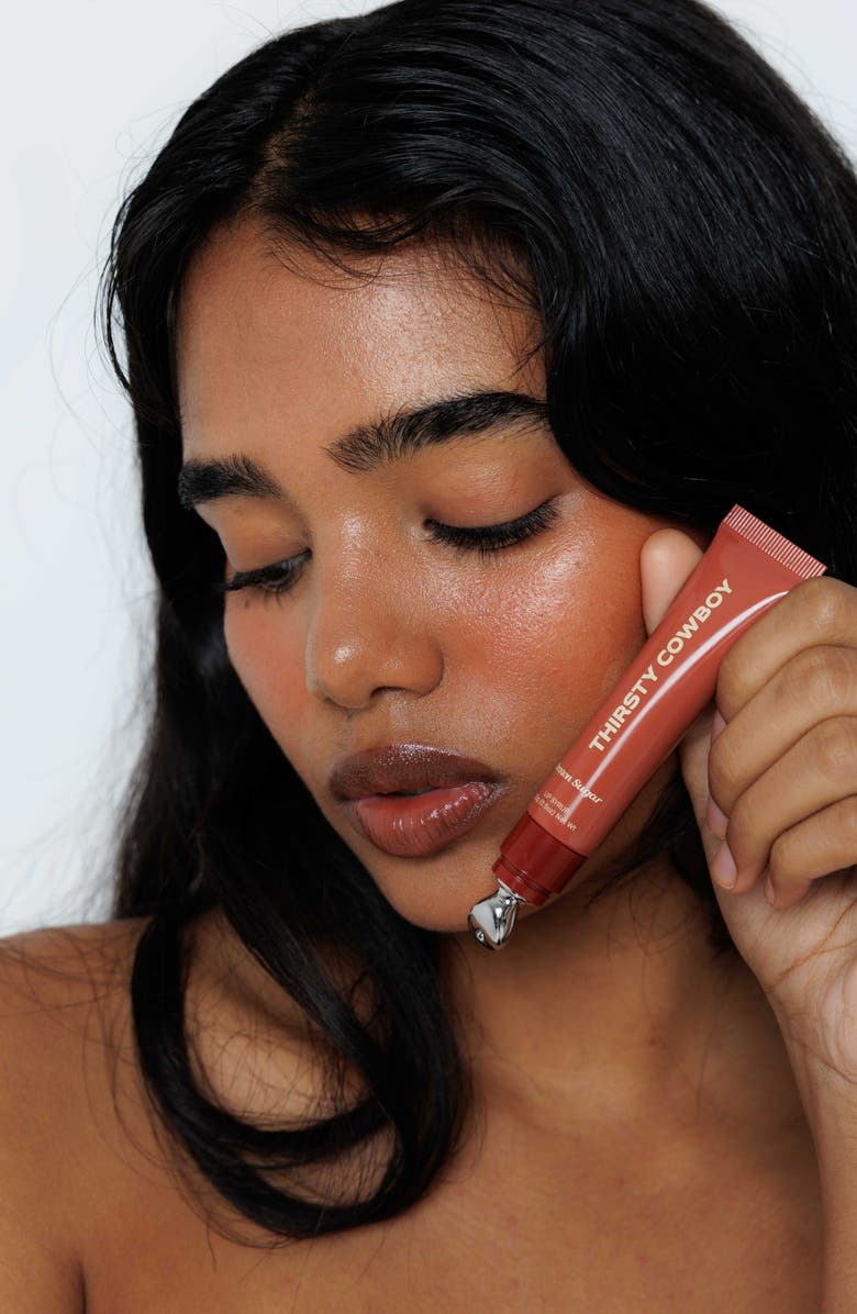 Thirsty Cowboy Tinted Lip Syrup Gloss, Alternate, color, Brown Sugar