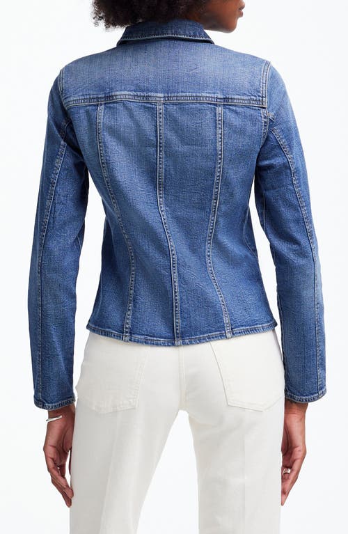 Madewell Lightweight Denim Overshirt In Concho Wash