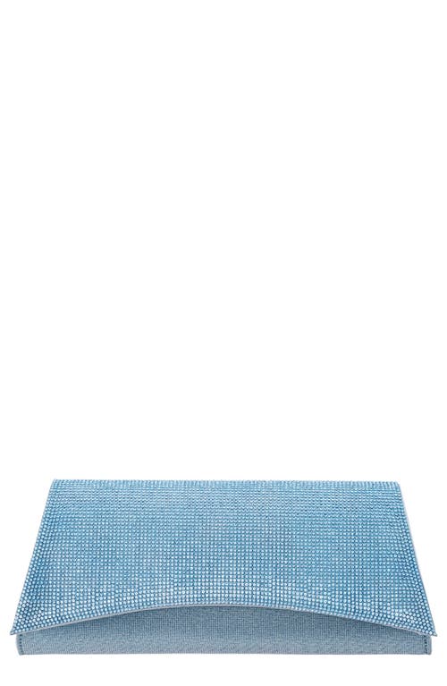 Nina Enid Clutch In Icy Blue