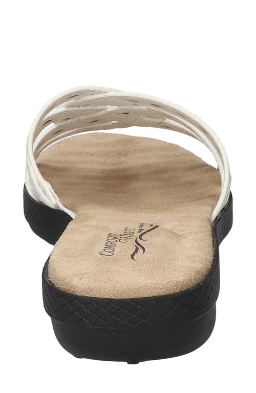 EASY STREET EASY STREET CAMMIE PERFORATED SANDAL