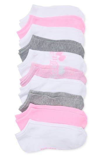 Juicy Couture Assorted 10-pack No-show Socks