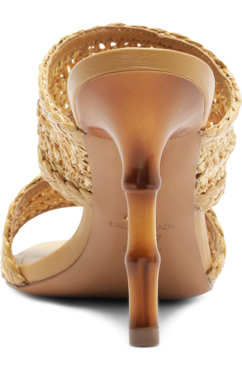 Arezzo Zula Stiletto Sandal, Alternate, color, Natural/ Caramel