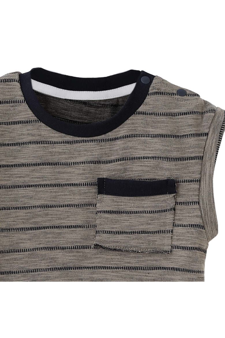Stripe Pocket Set, Alternate, color, Grey