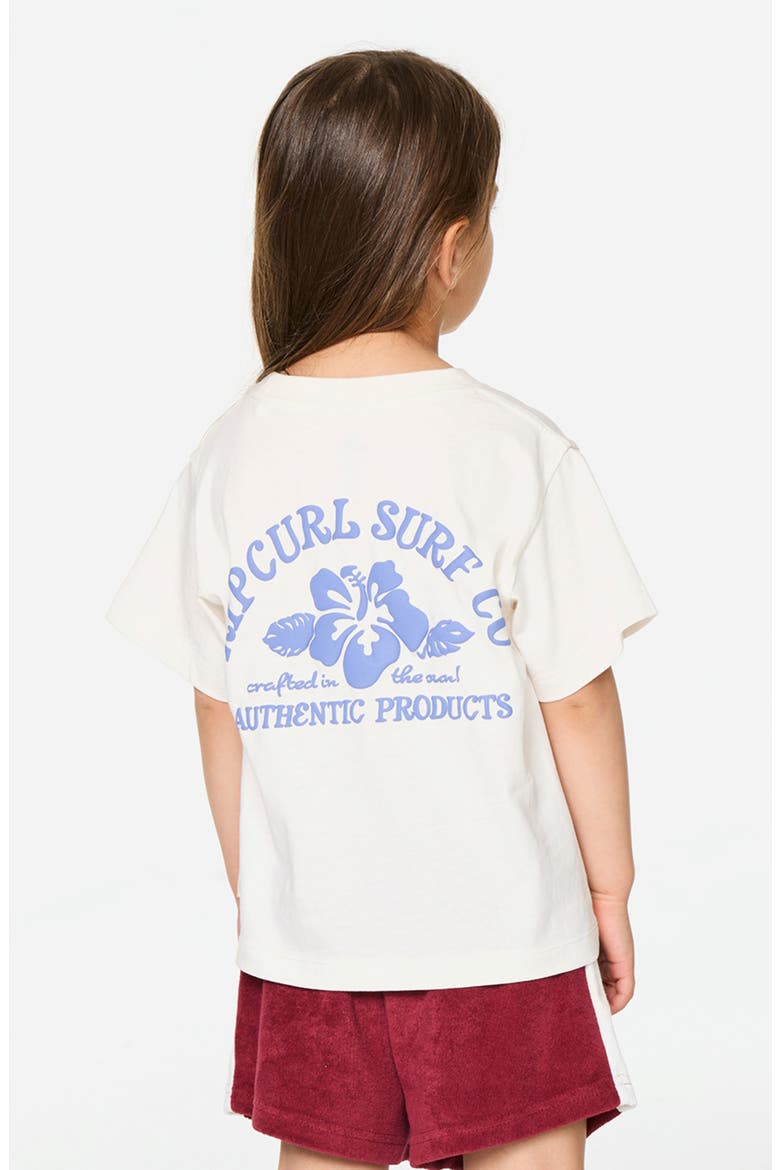 Kids' Surf Puff Graphic T-Shirt, Alternate, color, BONE/ BLUE