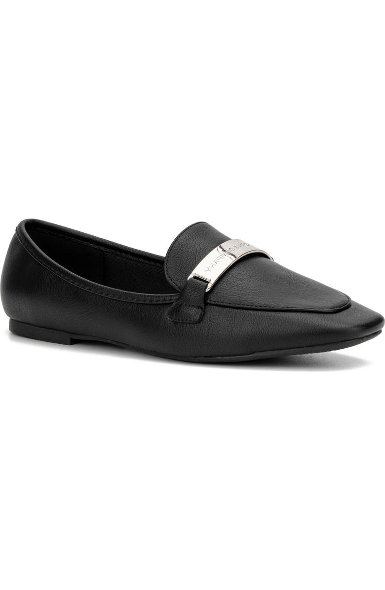 NEW YORK AND COMPANY Harleigh Faux Leather Loafer, Main, color, Black