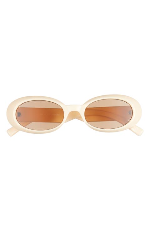 Work It 53mm Oval Sunglasses