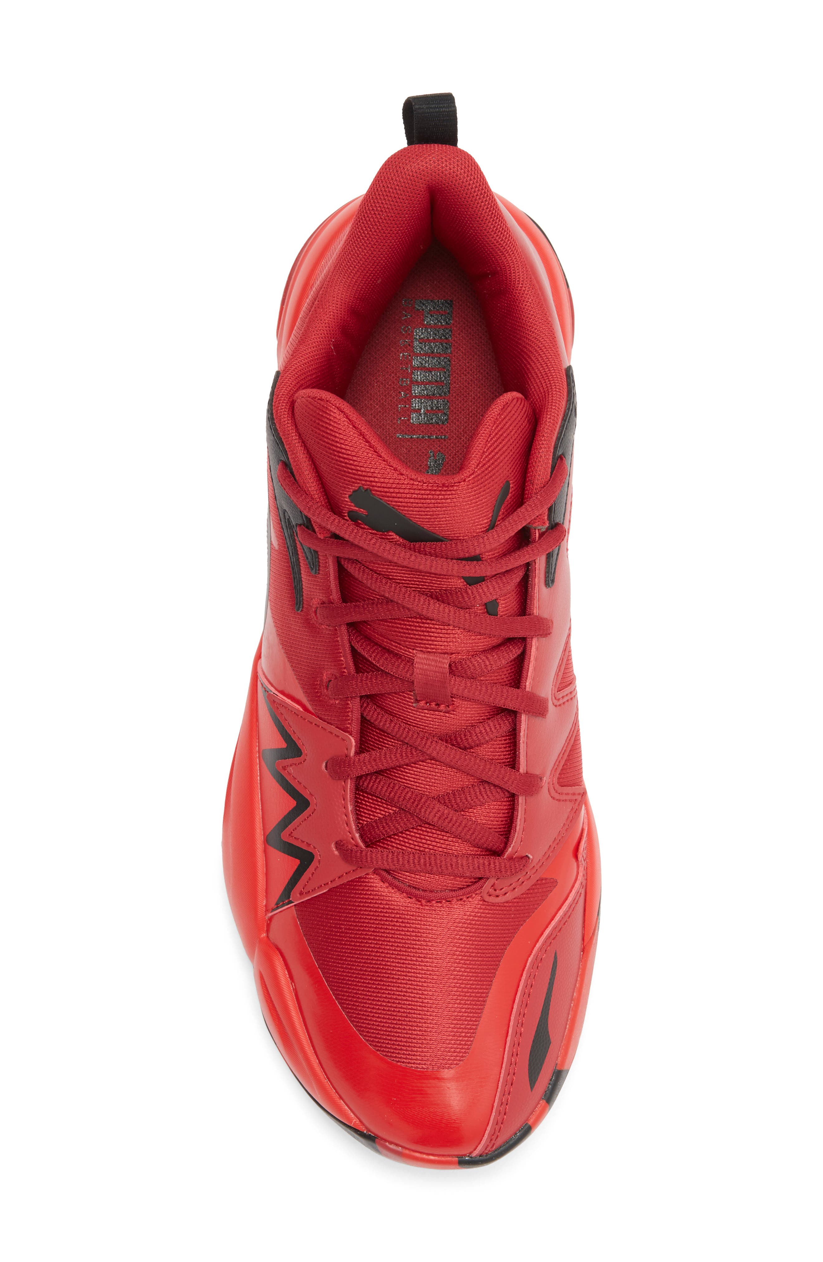 PUMA Genetics Basketball Shoe, Alternate, color, Club Red/ For All Time Red