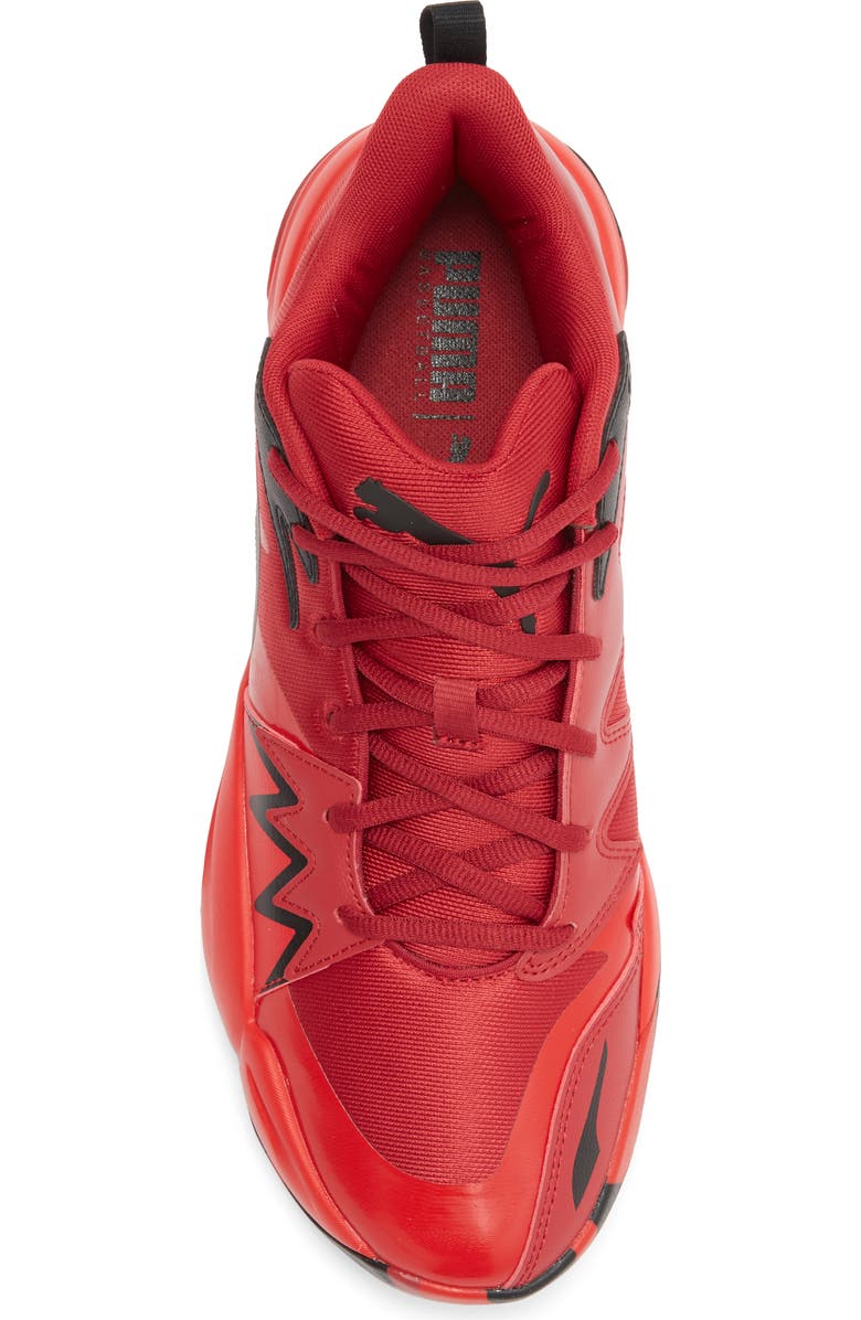 PUMA Genetics Basketball Shoe, Alternate, color, Club Red/ For All Time Red