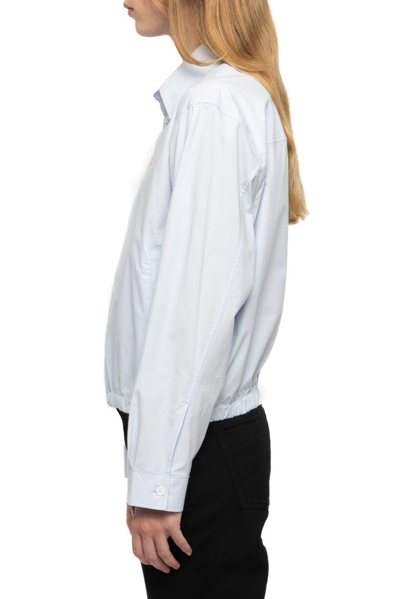 Toria Button Shirt, Alternate, color, BLEU OXFORD