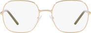 Prada 54mm Rectangle Optical Glasses