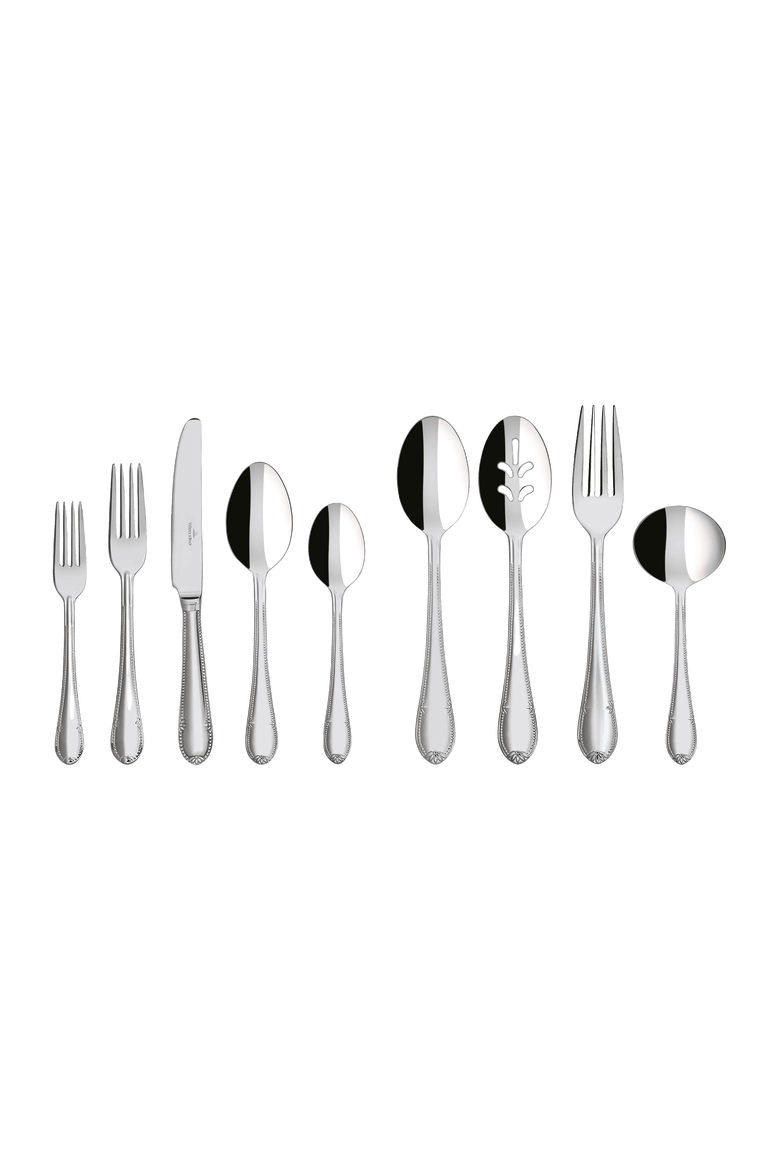 Mademoiselle 64 Piece Set, Main, color, silver/platinum