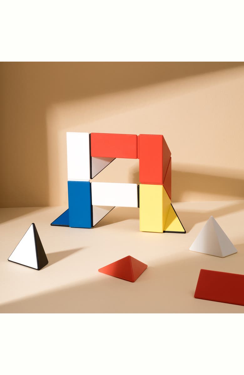 TRIDO Kids' The Style Edition 14-Piece Magnetic Construction Kit, Alternate, color, 