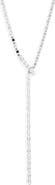 Nadri Emerald Isle Rhodium Plated Cubic Zirconia Y-Necklace
