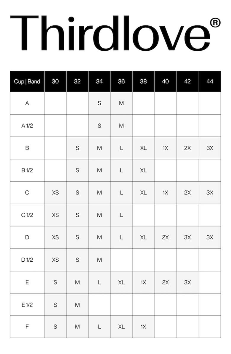 ThirdLove Adjustable Wireless Bra, Alternate, color, Black