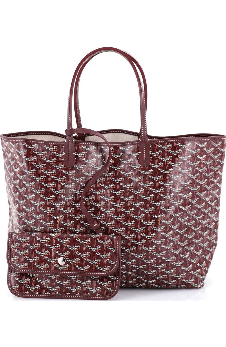 Pre-Owned Goyard Saint Louis Tote Coated Canvas PM, Alternate, color, Purple
