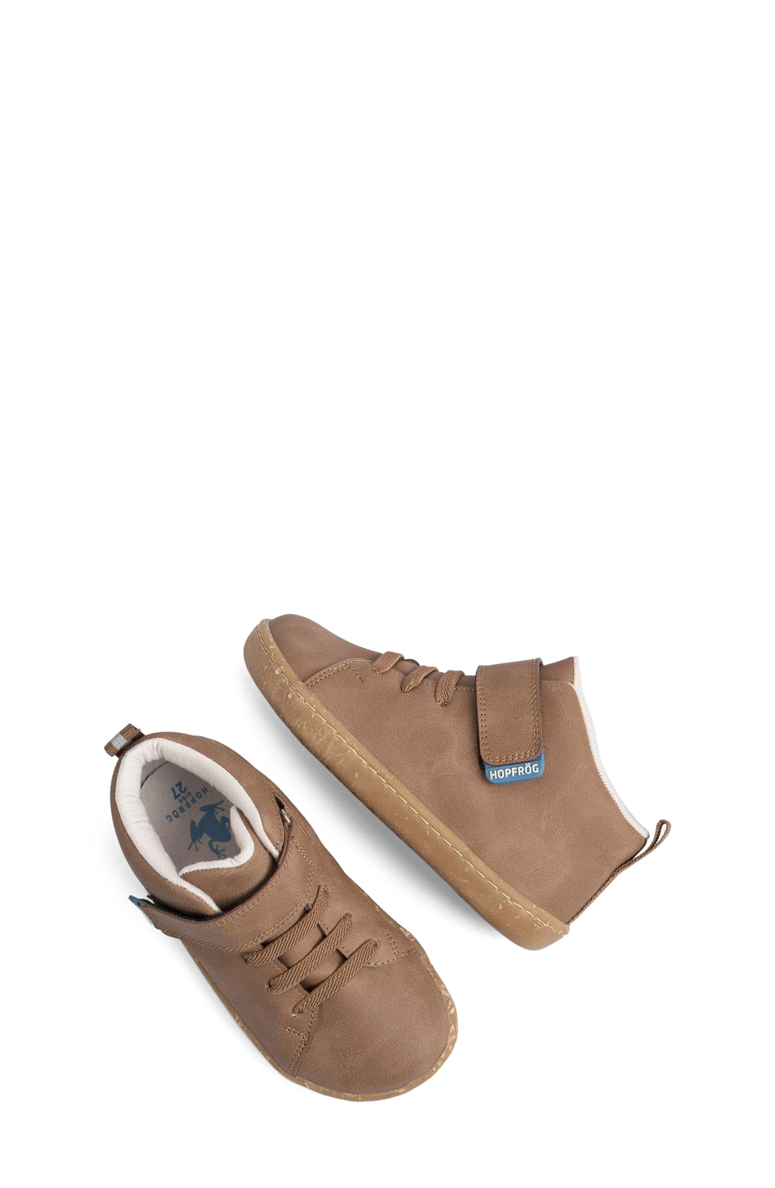 Kids' Smart Walker High Top Sneaker, Alternate, color, BROWN OAK